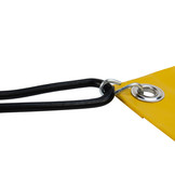 Gummiband mit S-Haken 25cm elastisch, schwarz