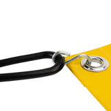 Gummiband mit S-Haken 25cm elastisch, schwarz