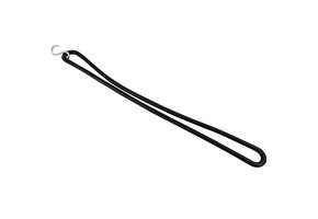 Gummiband mit S-Haken 40cm elastisch schwarz