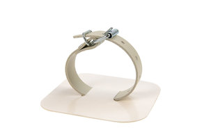 PVC-Dachplatte Creme für Gürtel