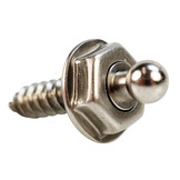 Loxx Edelstahl schraubbarer 12mm Druckknopf 316