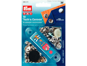 10x Druckknöpfe abschraubbar