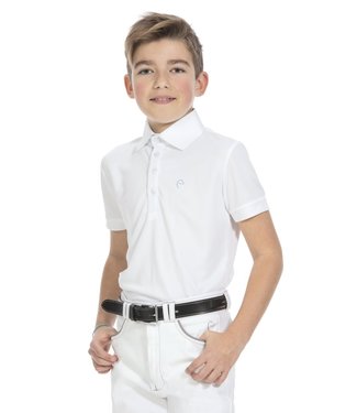Equithème EQUITHÈME MESH BOYS SHORT SLEEVED POLO