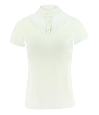 Equithème EQUITHÈME 'DOVIL' LADIES POLO - White