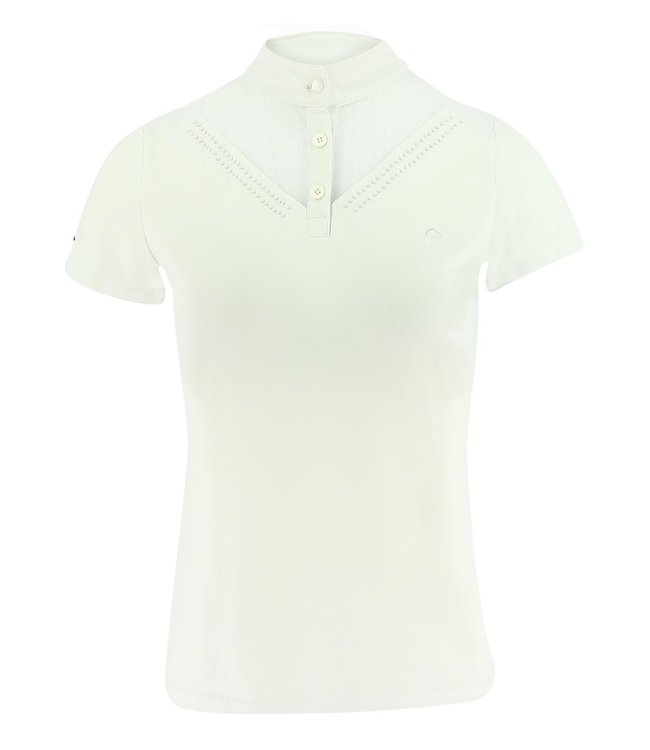 EQUITHÈME 'DOVIL' LADIES POLO - White