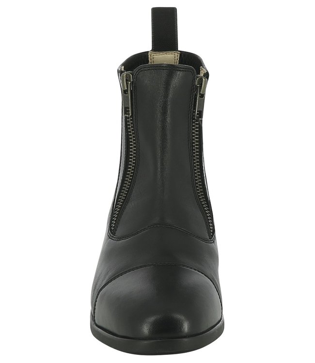 EQUITHÈME DOUBLE ZIP JODHPUR BOOTS - Black