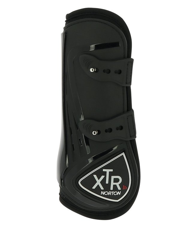 NORTON “XTR” BUTTON UP TENDON BOOTS - Black