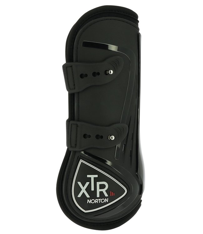 NORTON “XTR” BUTTON UP TENDON BOOTS - Black