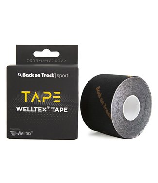 BACK ON TRACK P4G WELLTEX TAPE 5M X 50MM BLACK