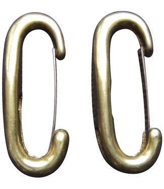 Mackey Bit Clips Brass (Pair)