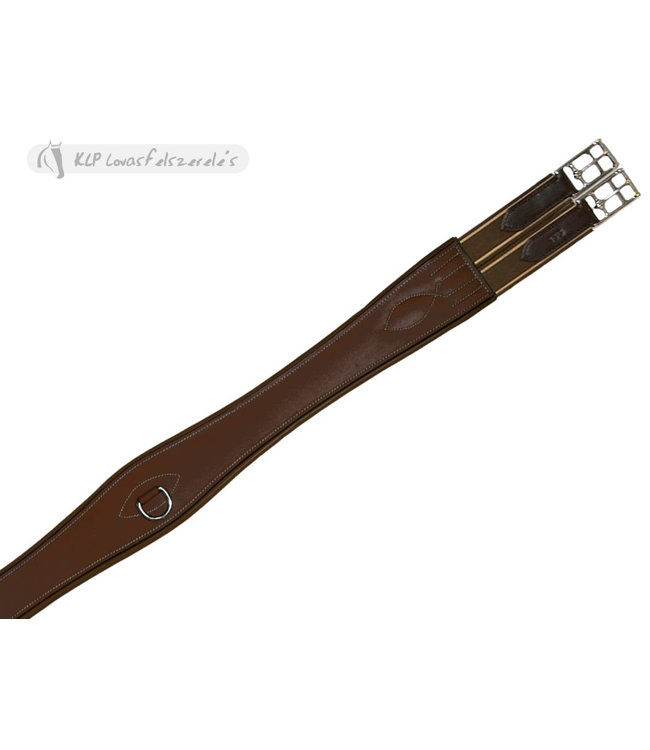 DASLO LEATHER GIRTH with elastic ends