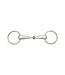 Mackey MACKEY NORMAL RING HOLLOW MOUTH SNAFFLE (Thin)