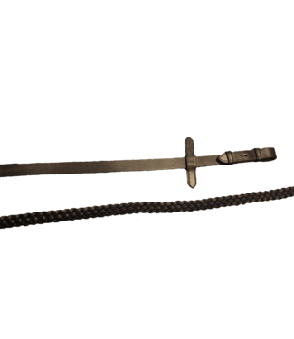 Mackey MACKEY CLASSIC PLAITED REINS - Black