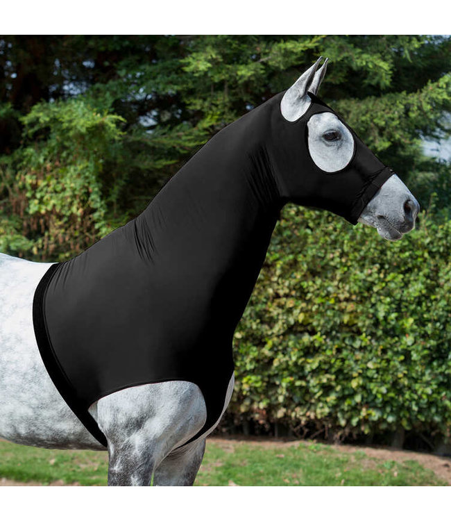 BREEZE UP  'WHISPER' LYCRA HOOD - Full Black