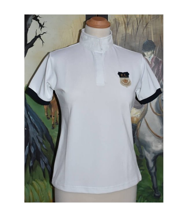 KLC LADIES 'LOVITA' SS SHOW SHIRT - White