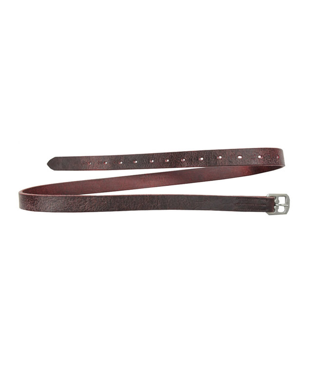 BREEZE UP BUFFALO STIRRUP LEATHERS - Brown