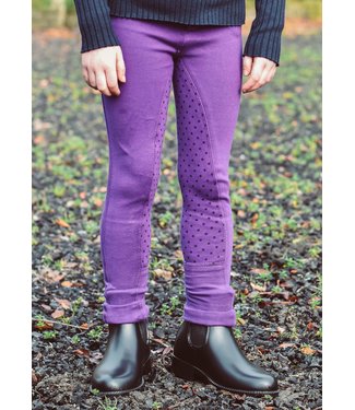 EquiSential EQUISENTIAL JUNIOR SPOTTED JODHPURS