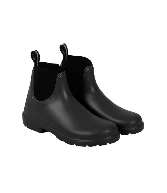 ACAVALLO 'PIUMA' FEATHERLIGHT JODHPUR BOOTS - Black