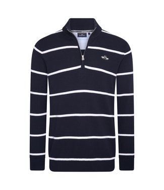 HV Equestrian HVS 'SABAS' PULLOVER HALF ZIP - Navy