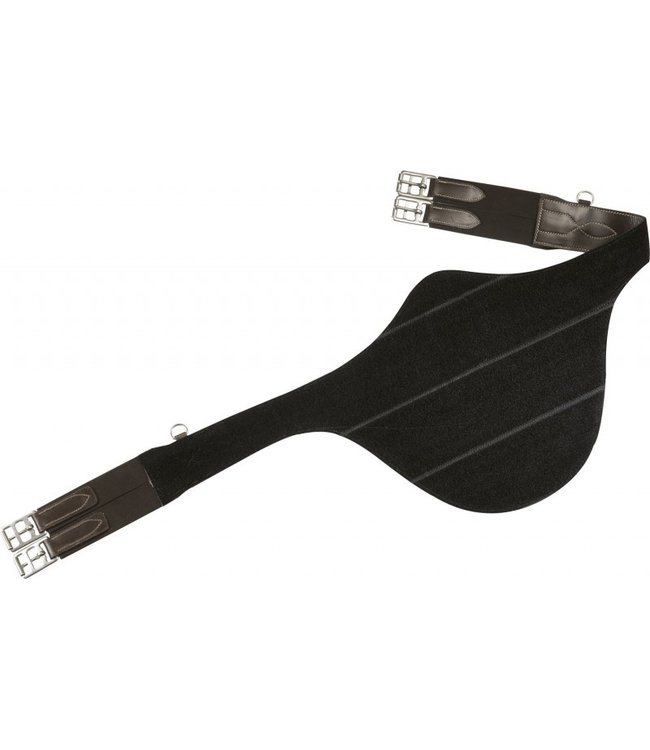 NORTON PRO 'SHEEPSKIN LINED' BELLY PROTECTOR GIRTH - Brown