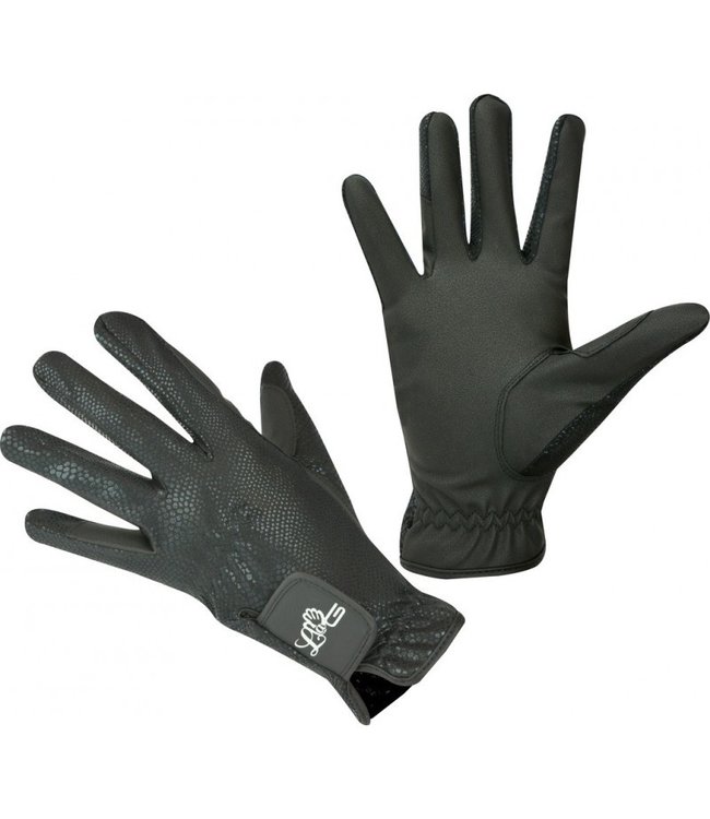 LAG 'PRINTED' GLOVES - Black