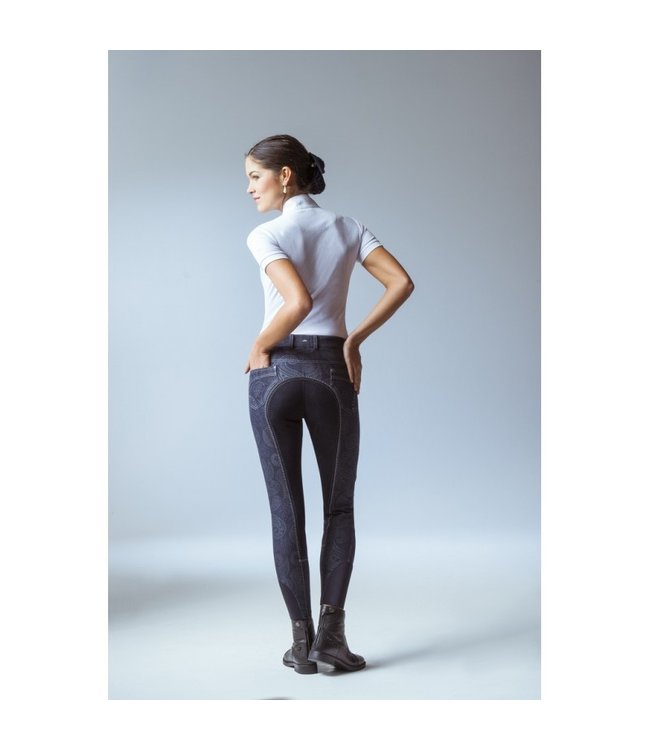 EQUITHEME 'CROWN' SS GIRLS POLO