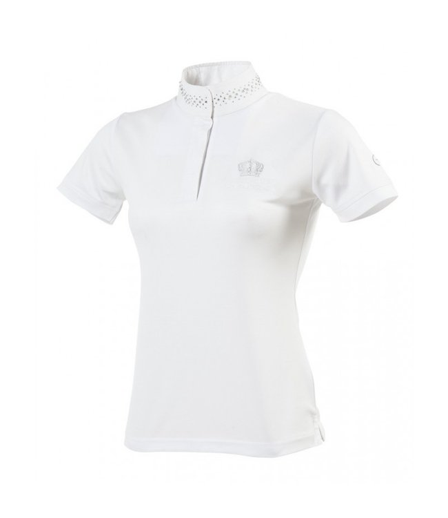 EQUITHEME 'CROWN' SS GIRLS POLO