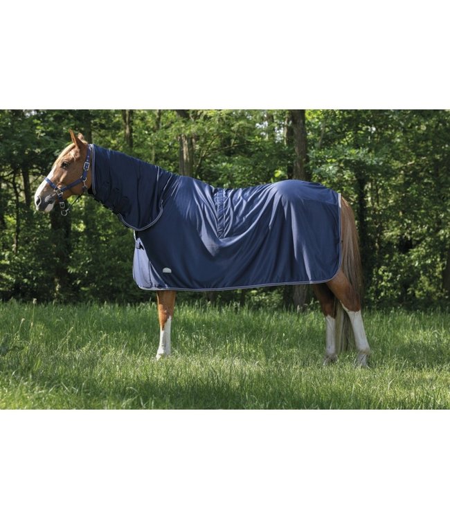 EQUITHÈME 'MICROFLEECE' COMBO SHEET - Navy