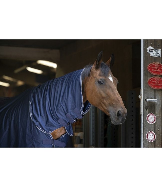 EQUITHÈME 'MICROFLEECE' COMBO SHEET - Navy