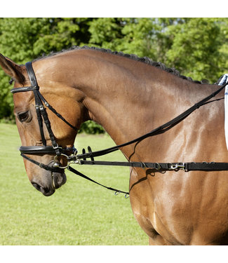 Breeze Up BREEZE UP NYLON SIDE REINS - Black