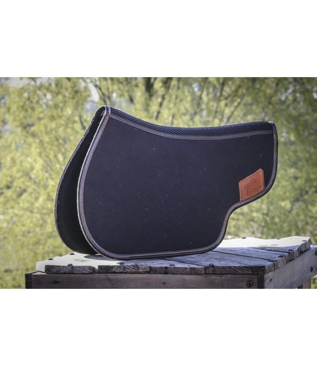 PENELOPE 'FEUTRE' FELT HALF PAD - Black