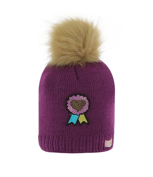 EQUIKIDS "UNICORN" KNITTED POMPOM HAT