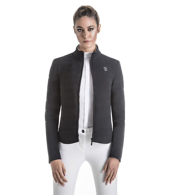 EGO7 'TED' QUILTED JACKET - Black