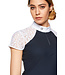Ego7 EGO7 'FLORENTINE' WOMENS SHORT SLEEVED SHOW SHIRT - Navy