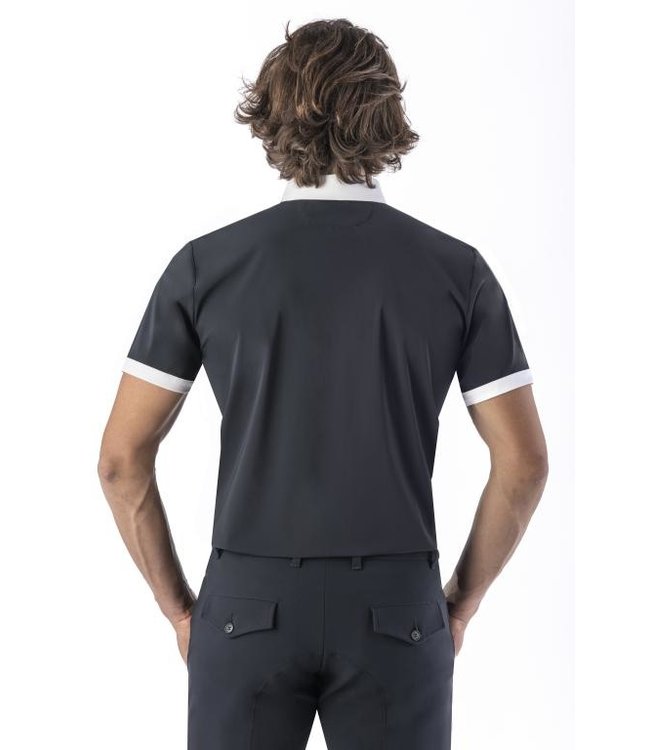 EGO7 MENS SHORT SLEEVED SHOW SHIRT - Navy