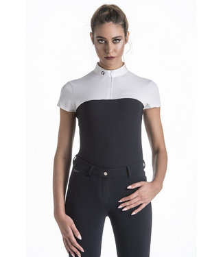 Ego7 EGO7 WOMENS SHORT SLEEVED 'MESH' TOP - Navy