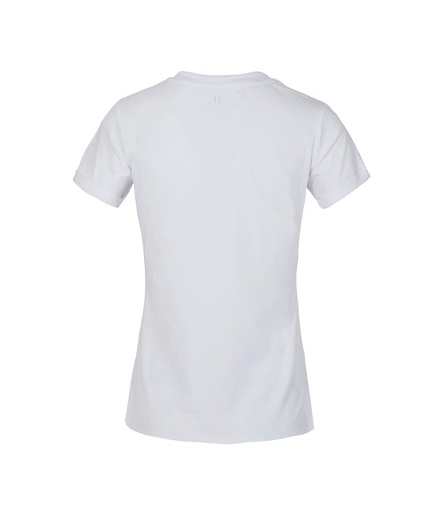 KL 'OVELIA' LADIES V-NECK T-SHIRT - White