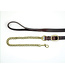 Mackey MACKEY CLASSIC 6" LEATHER LEAD with CHAIN