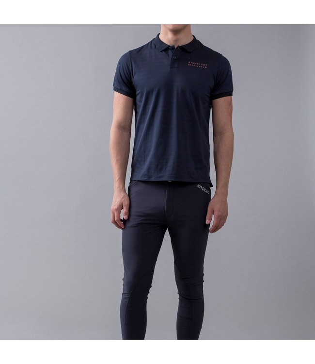 KINGSLAND 'ONYX' MENS TEC PIQUE POLO - Navy