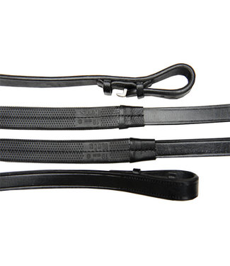 RUBBER GRIP REINS, FULL GRAIN LEATHER