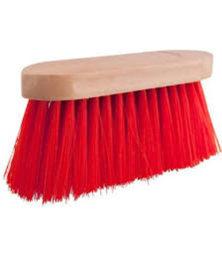 DANDY BRUSH W/LONG BRISTLES, RED