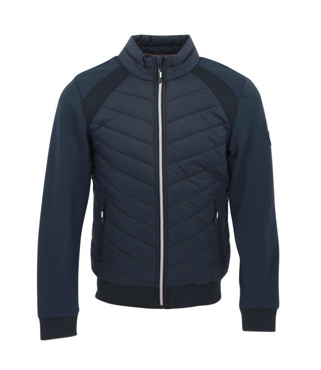 EQUITHÈME 'MARC' MENS HYBRID JACKET - Navy
