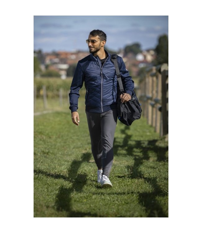EQUITHÈME 'MARC' MENS HYBRID JACKET - Navy