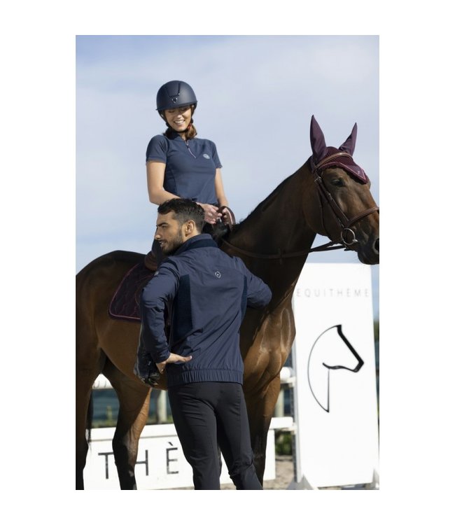 EQUITHÈME "HUGO" WATERPROOF JACKET - Navy