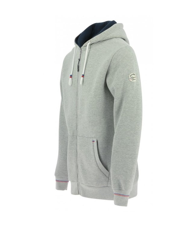 EQUITHÈME 'NICOLAS' MENS HOODED JACKET - Grey