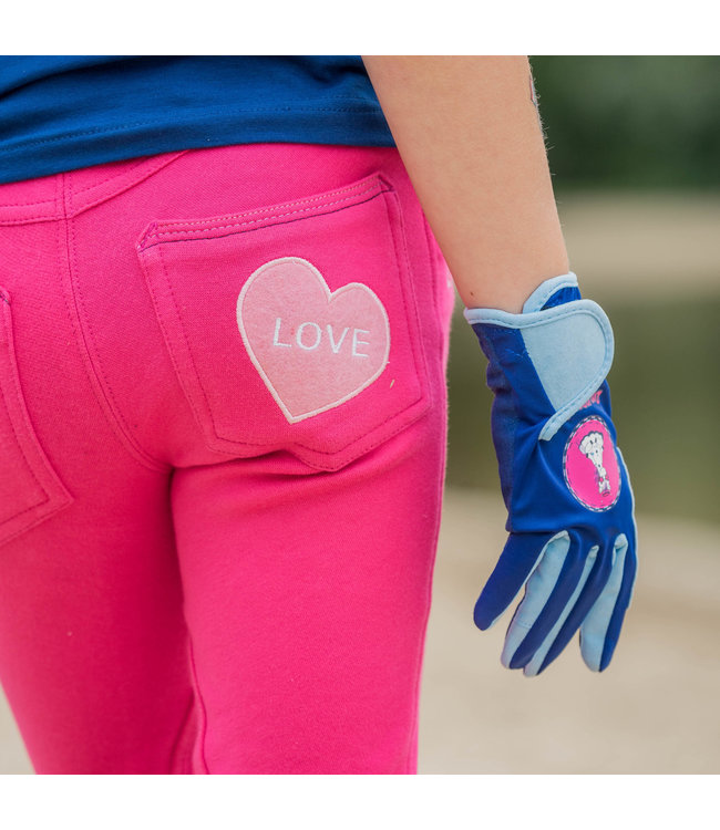 HORKA 'PRESTO' JUNIOR RIDING BREECHES - Magenta