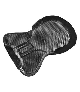 Waldhausen WALDHAUSEN GEL PAD  with SYNTHETIC FUR - Black