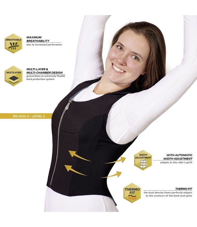 KOMPERDELL 'BALLISTIC' FLEX FIT BACK PROTECTOR Forever Equestrian