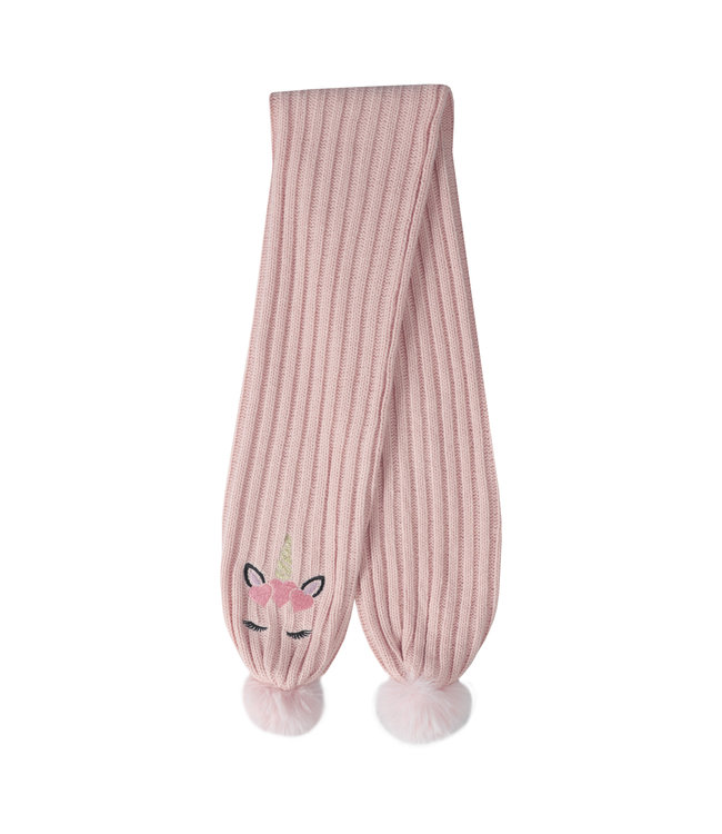 HORKA 'JOLLY' KNITTED SCARF FW22 Blush Pink