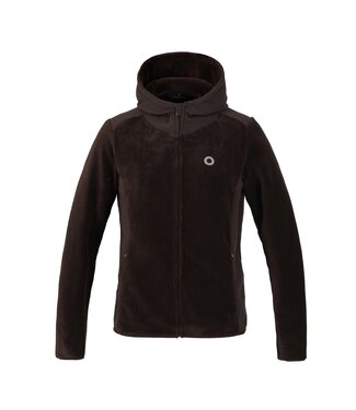 Kingsland KINGSLAND 'SIREN' LADIES CORAL FLEECE JACKET - Brown Black